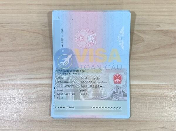 Dịch vụ làm visa Trung Quốc nhanh chóng tại Visa Toàn Cầu