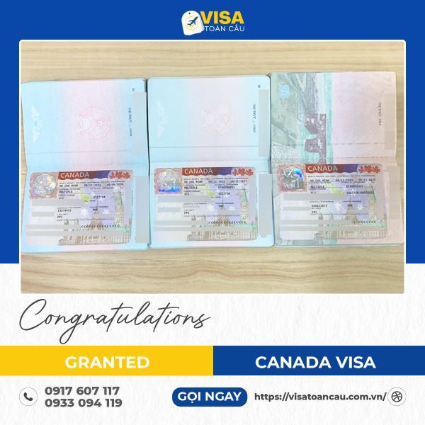 Xin visa du lịch Canada nhanh chóng tại Visa Toàn Cầu