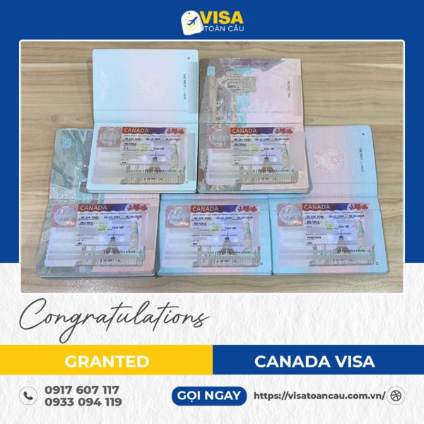 Dịch vụ xin visa Canada 10 năm trọn gói tại Visa Toàn Cầu