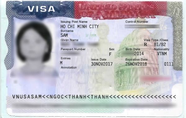 Lệ phí xin visa cho trẻ em