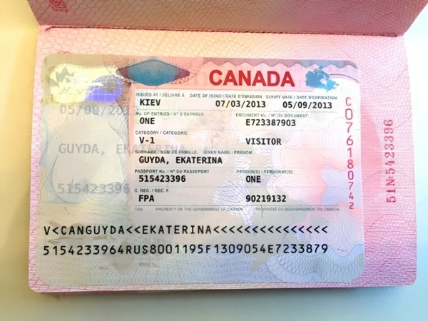 Các loại visa Canada ngắn hạn