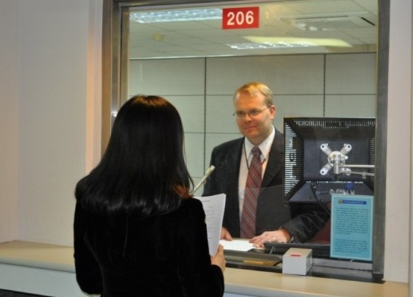 thủ tục lấy dấu vân tay visa Mỹ