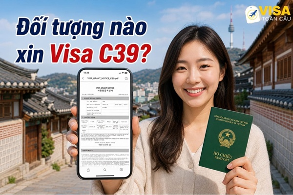 Ai cần xin visa C3 9 Hàn Quốc