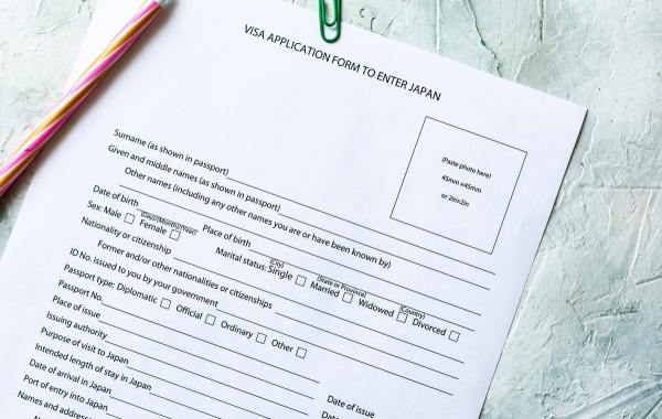 Tờ khai xin visa Nhật Bản là gì?