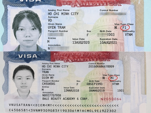 Visa du học F và M của Hoa Kỳ