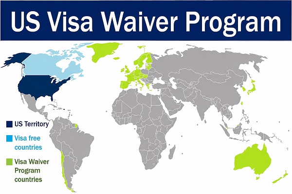 Mỹ miễn visa cho những nước nào