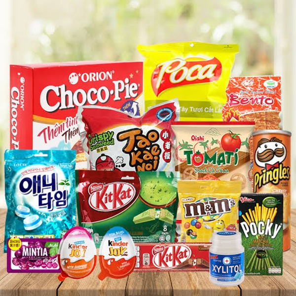 Các loại bánh kẹo