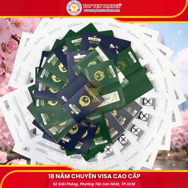 Dịch vụ làm visa Hàn Quốc tại Top Ten Visa