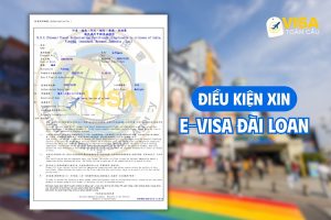 Điều kiện xin e Visa Đài Loan