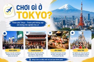 Chơi gì ở Tokyo?