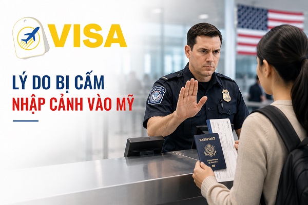 Lý do bị cấm nhập cảnh vào Mỹ